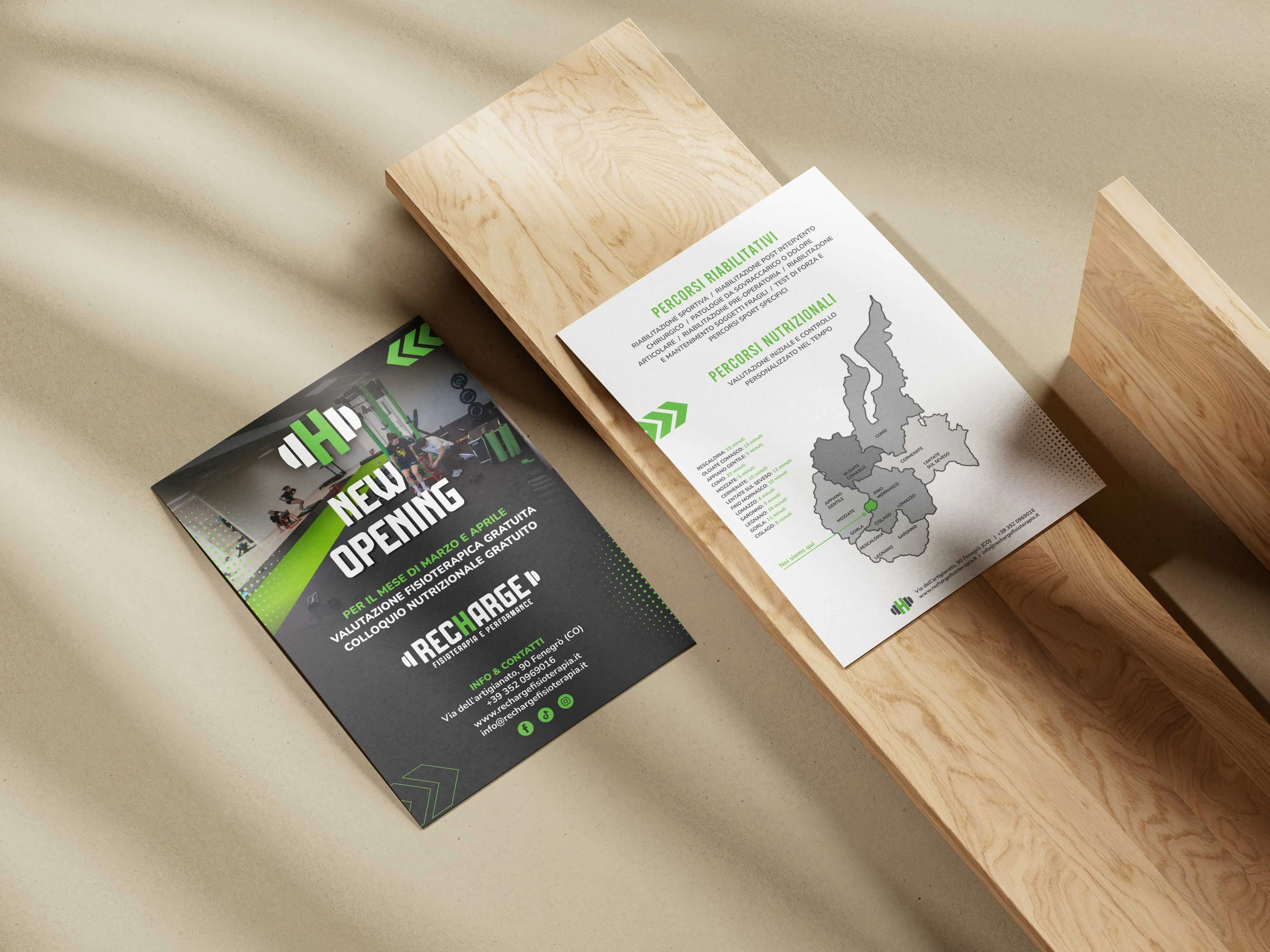 Recharge — Flyer promozionale