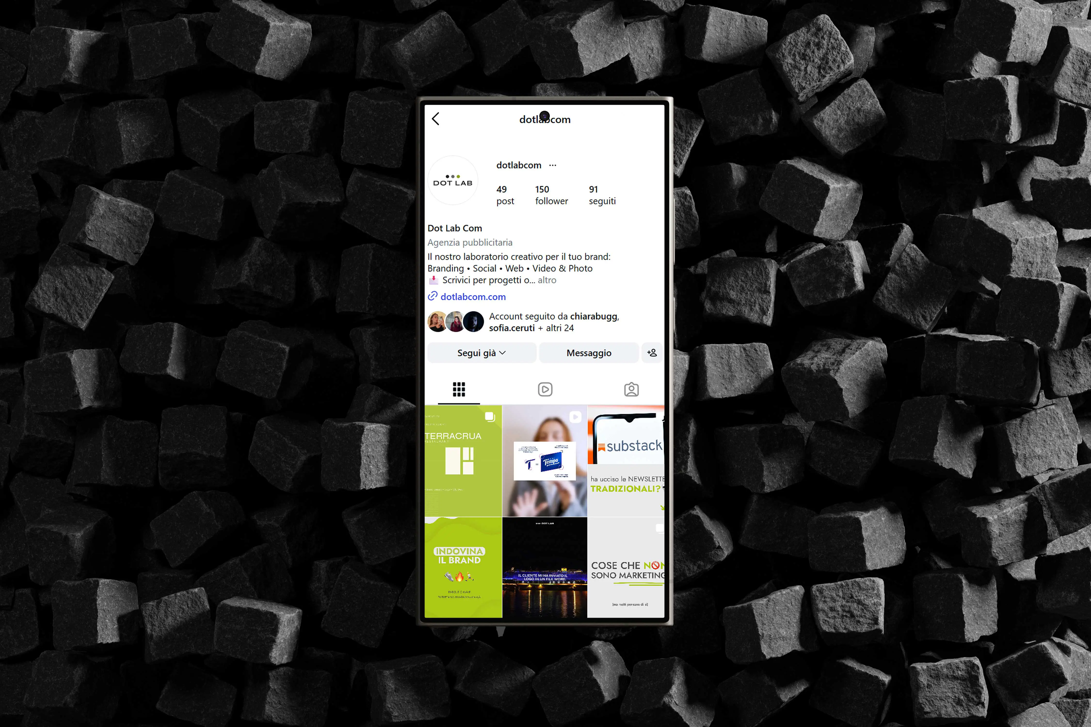 Dot Lab — social media kit